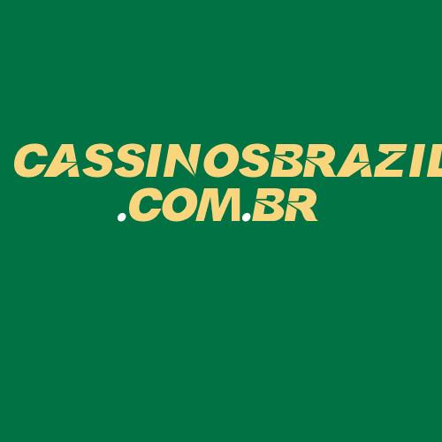 Logo da CASSINOSBRAZIL.BR